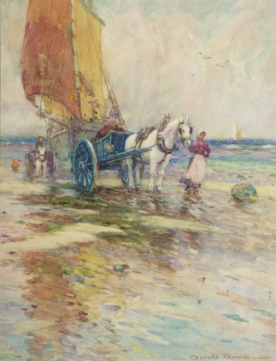 On the Beach by Oswald Garside